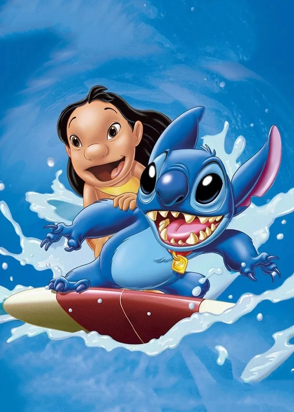 Disney 5D DIY Diamond Embroidery Cartoon Lilo & Stitch Picture Mosaic Home Decor Round Drill Diamond Painting Cross Stitch Kit 