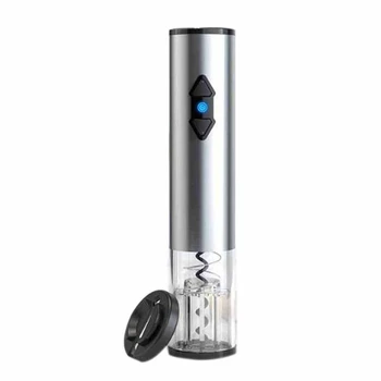 

Electric Wine Opener, Cordless Electrical Wine Bottle Opener Automatic Corkscrew with Vacuum Stoppers Foil Cutter