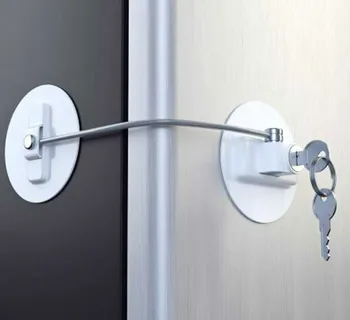 

1 Pc Child Protection Refrigerator Lock Window Stop Baby Safety Child Lock Infant Security Window Stopper Without Punching#30