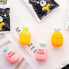 Самонагревающийся милый ананас рука согревающий яйцо зима с карманами мини-температура грелка nuan dan холодная рука согревающий яйцо