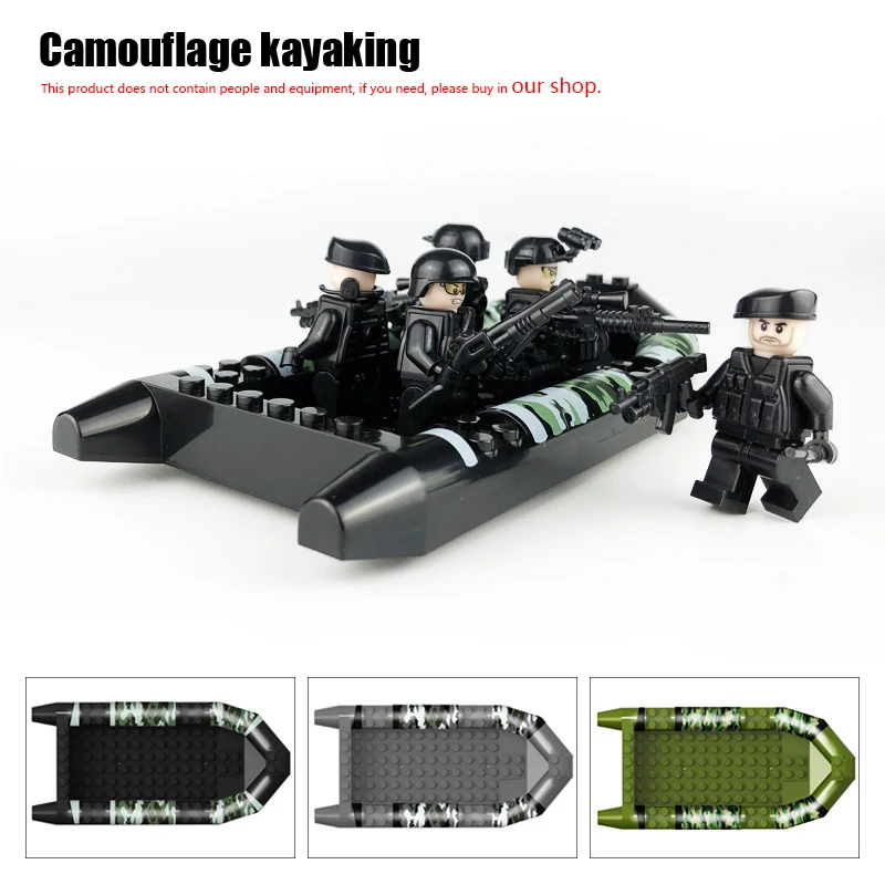 

Compatible toy story Legoings city police military blocks weapons guns kayaking soldiers compatible MINI block toys for children