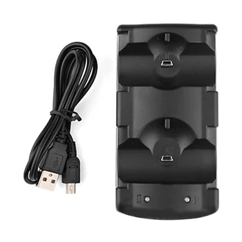 

NEW Dual Charger For PS3 Joystick Charger Station Normal Game Accessories Console Storage Bag for PlayStation 3