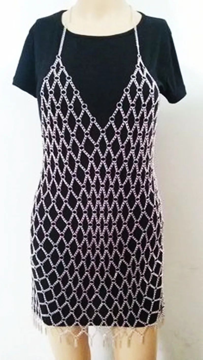 

Длинная цепочка для платья, ювелирные изделия, новый стиль, модная женская цепочка для тела, три цвета на выбор, бесплатная доставка, 30011