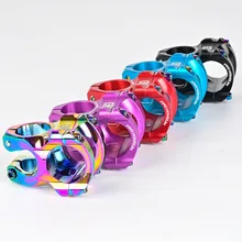 CNC Ultralight yüksek mukavemetli renkli bisiklet kısa kök 0 derece 31.8*35mm MTB XC AM DH FR bisiklet gidon kök bisiklet parçaları
