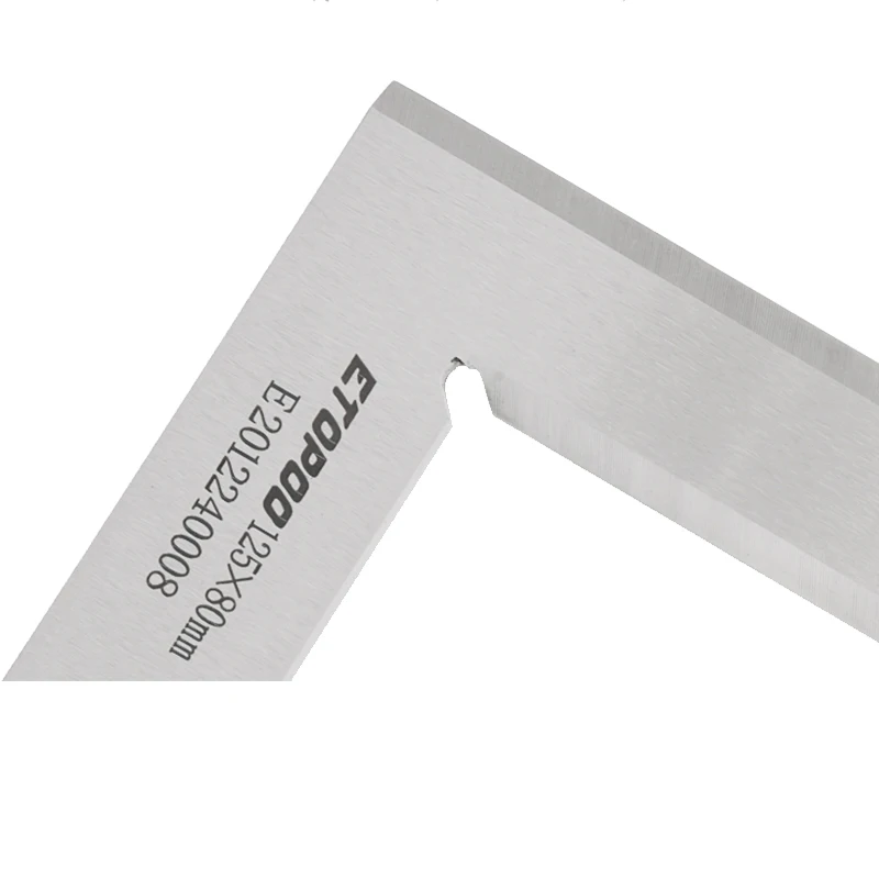 High quality 80*50mm 63*40mm Angle Square Broadside Knife-Shaped 90 Degree Angle Blade Ruler Gauge Blade Measuring Tool 5