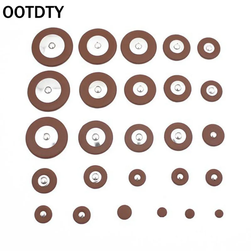 OOTDTY 25 шт. альт саксофон Саксофон remplacement Bois искусственной колодки en cuir