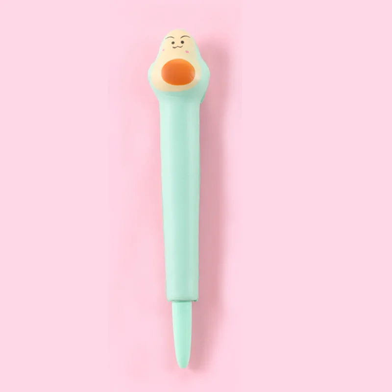 Мягкие милые гелевые ручки с изображением животных из мультфильмов 0 38 мм Kawaii