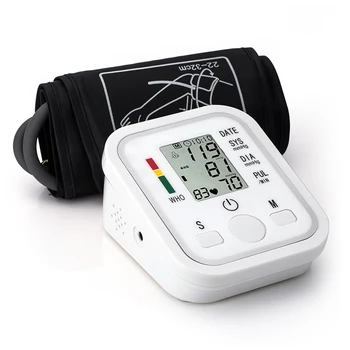 

Digital Upper Arm Blood Pressure Monitor BP Pulsometer Tonometer tansiyon aleti sphygmomanometer Bloeddrukmeter tensiometro