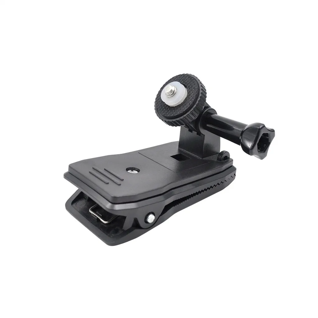 Аксессуары для Go-Pro8, черный, регулируемый, поворот на 360 °, рюкзак, сумка, шляпа, зажим fimi a3, попугай, anafi mavic pro, зажим для рюкзака
