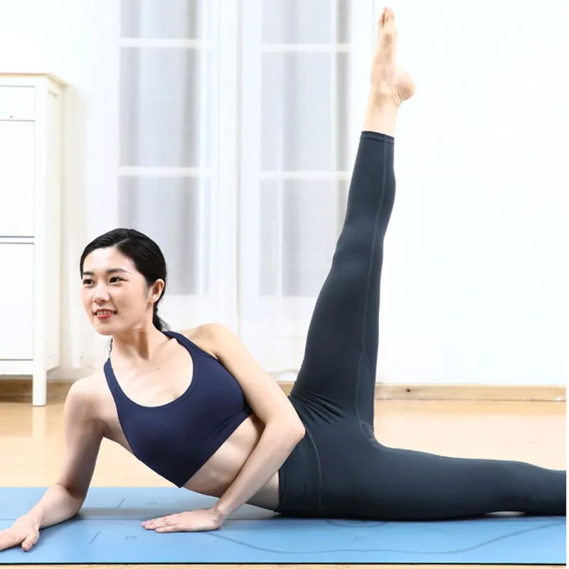 

Move It Natural Rubber Massage Yoga Mats Anti-slip for Tasteless Fitness Pilates Gym Exercise Slimming Environmental Health Care