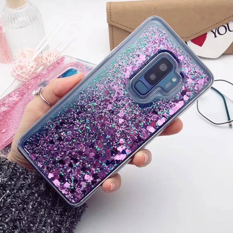 Чехол с блестками для Samsung Galaxy S21 Ultra S20 FE S8 S9 Plus S10 Lite Note 20 10 8 9 A6 A8 J6 A7 2018 | Мобильные
