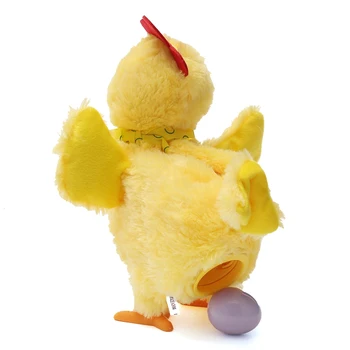 

Funny Electric Musical Dancing Laying Egg Educational Baby Kid Toy Chickens Crazy Singing Dancing Electric Pet Plush Toy
