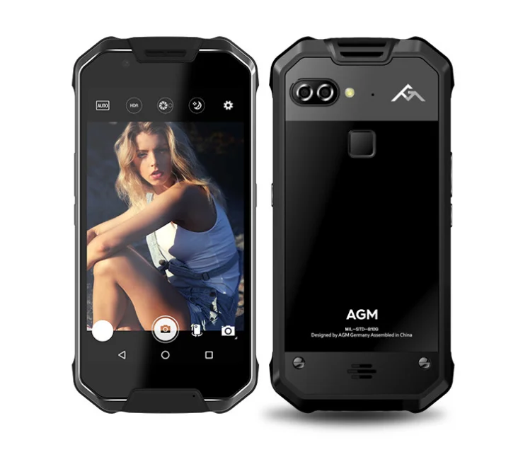 AGM X2 5," 4G смартфон 6G+ 64G/128GB Android 7,1 мобильный телефон IP68 Водонепроницаемый Восьмиядерный 6000mAhNFC VOC