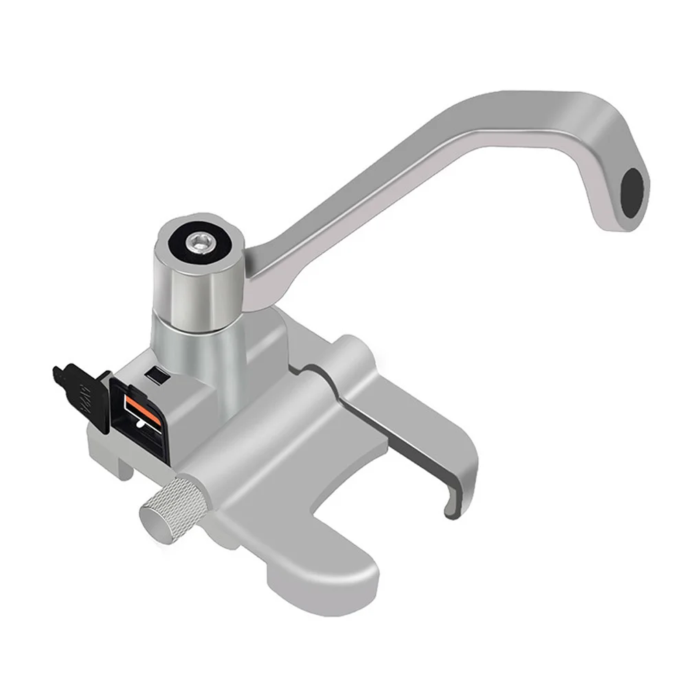 DC12-24V держатель для телефона мотоцикла gps кронштейн QC3.0 Быстрая зарядка вращение на 360 ° для автомобильных аксессуаров