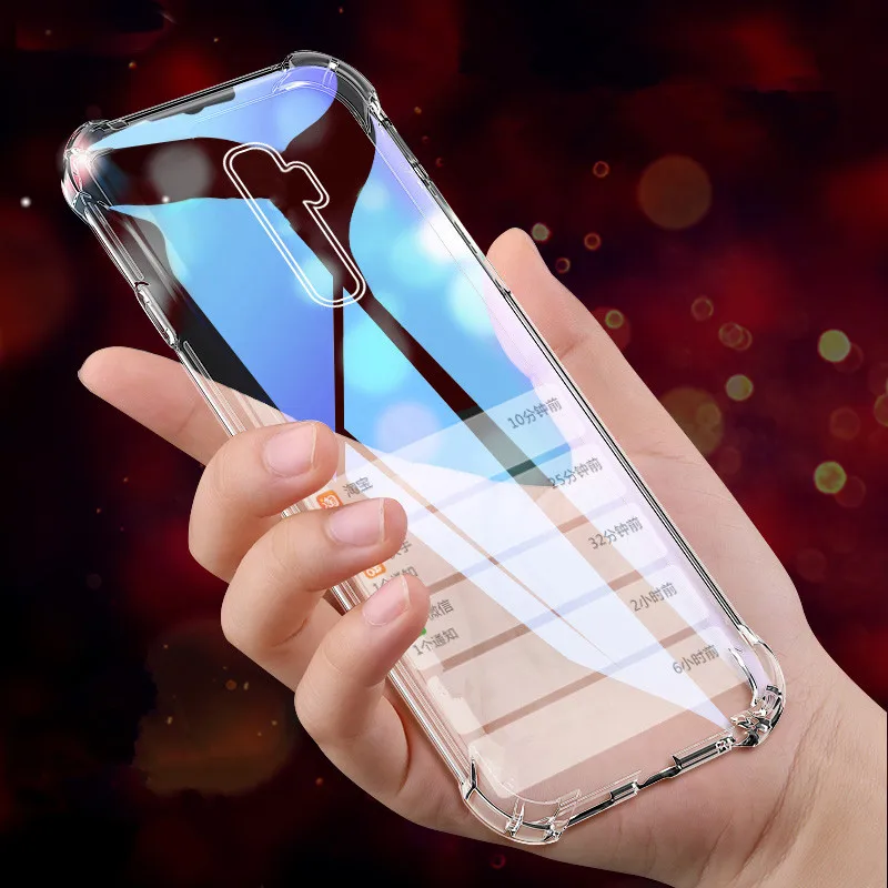 Противоударный чехол для OPPO A1K A5S AX5S AX7 A7 F9 F11 Pro A5 A9 2020 A3S Мягкий силиконовый