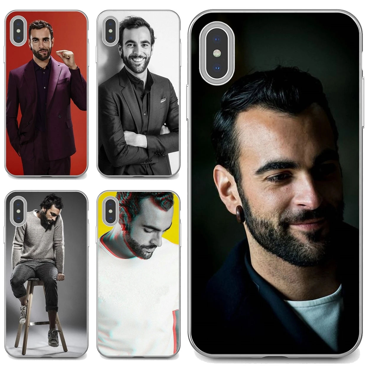 Силиконовый чехол для Xiaomi Mi 5X 6X Max Mix 1 2 2S 3 Mi5 Mi5S Mi6 Mi3 Mi4 poco X3 nfc F2 Pro M3 Marco-Mengoni-Music-Sexy-Men |