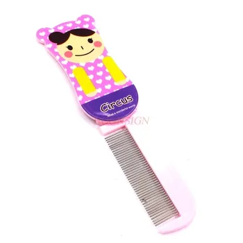 

hairbrush Comb Folding Cartoon With Mirror Portable Combs Home Cute Hairbrush Travel Foldable Hairdressing Supplies For Girl