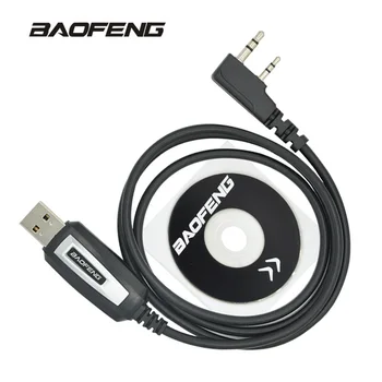 

Baofeng USB Programming Cable UV-5R Walkie Talkie Coding Cord K Port Program wire for BF-888S UV-82 UV 5R Accessories