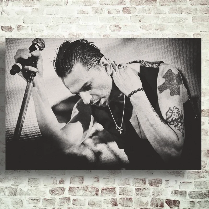 Dave Gahan плакат Искусство Шелковый декоративный комнатный плакат(без рамки - Цвет: 3