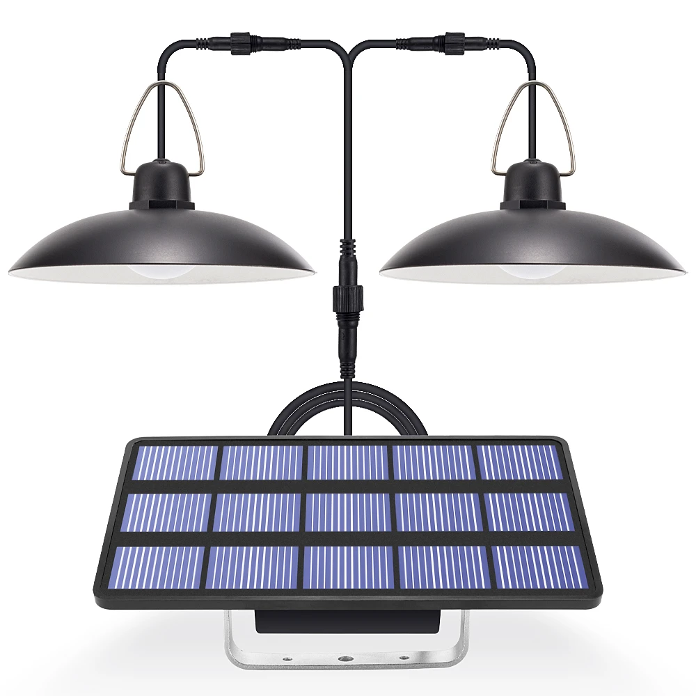 Solar LED con Solar colgante, iluminación interior y exterior, con cable de 9,8 para techo y solares LED| - AliExpress