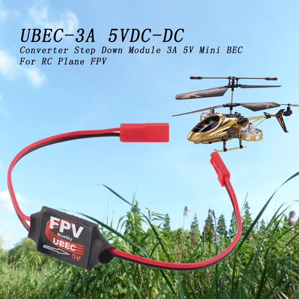 Высокое качество Портативный DC конвертер понижающий модуль 3A 5V Мини BEC для RC