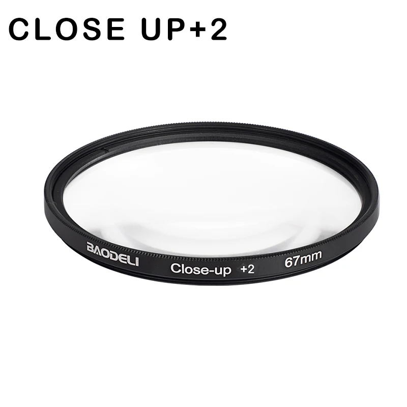 ONLY CU2 NO BOX BAODELI фильтр для объектива, концепция Nd Fld MC Uv Macro Star Polarisatie 49 52 55 58 62 67 72 77 82 мм для Nikon Canon sony аксессуары - Цвет: ONLY CU2 NO BOX