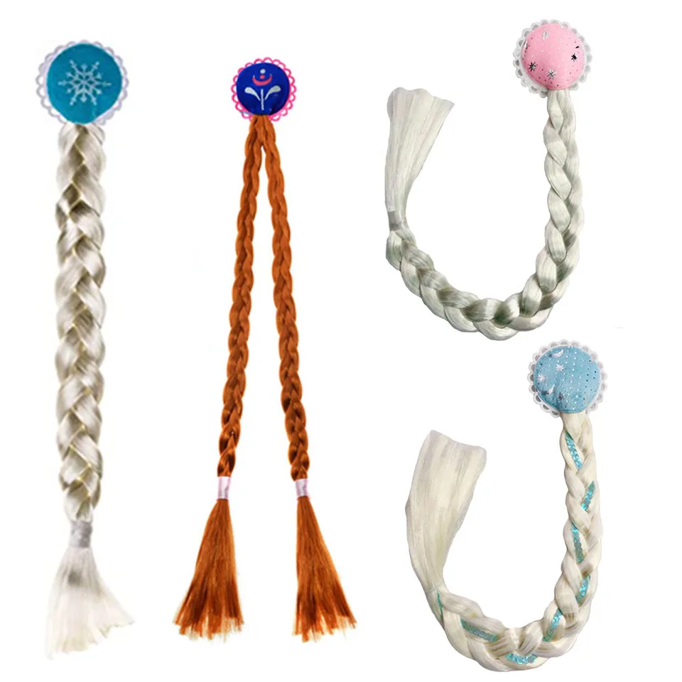 Extension Treccine Trecce Finte Per Bambine Set Di Extension