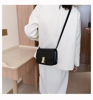 

2020 New Style Retro Tofu Bag Classic Single Shoulder Messenger Bag Small Square Bag Women