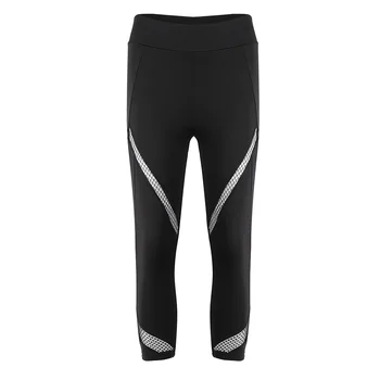 

Women See-through Leggings Sports Gym Running Fitness Workout High Waist Elastic Stretch Slim Skinny Trousers Pant Athletic
