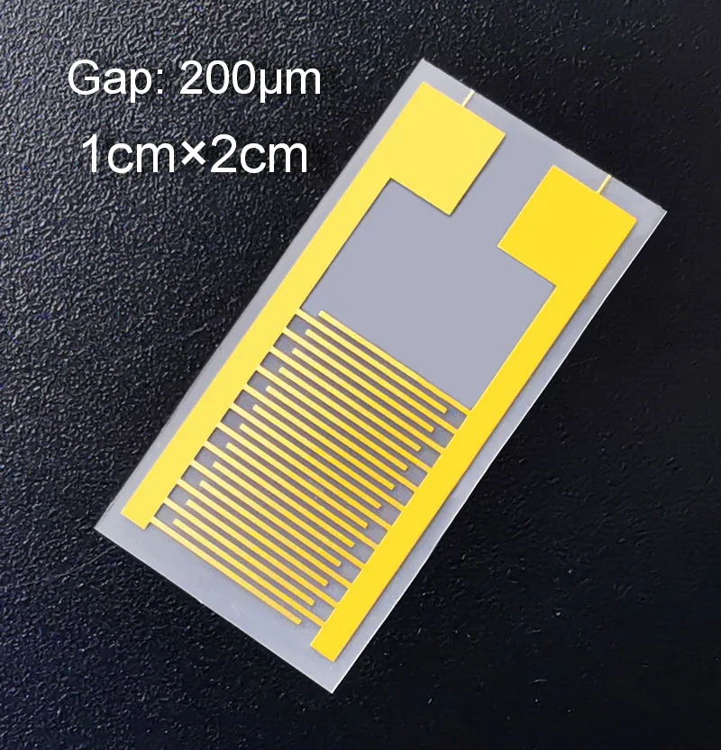 

200 Micron Flexible PET Large Size Interdigital Electrode Biogas Humidity Sensor