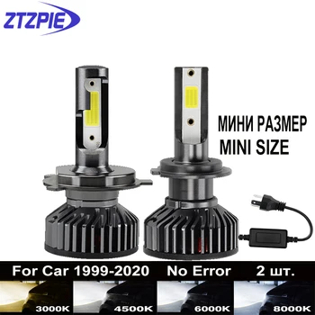 

ZTZPIE 12V 3000K 4500K 6000K 8000K 12000LM 9005 H1 H4 Turbo Led Headlight H3 H7 H11 9006 Canbus Led Bulbs Super Bright COB Light