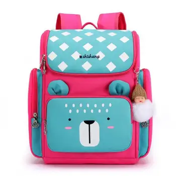 

Children's Backpack Boys Girls School Bags Kids Orthopedic Backpacks Cute bear Pattern Schoolbag Kids Stachel Mochila Infantil