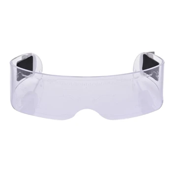 

Led Flashing Glasses Cool Technology Sense Windproof Goggles Cycling Glasses B95C