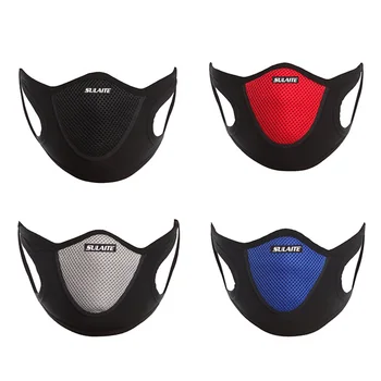 

SULAITE Outdoor Cycling Breathable Dust Proof Mask Anti Haze Mouth Cover Scarf Breathable Mouth Cover Mascarillas*