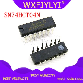 

10PCS/lot Hex inverter SN74HCT04N 74HCT04 DIP14 original Product