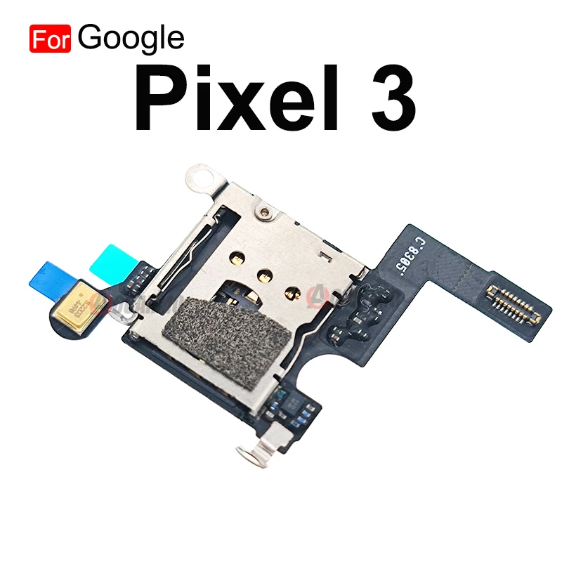 SIM-Kartenfach Ersatz Für Google Pixel 6 - Dual Slot Schwarz