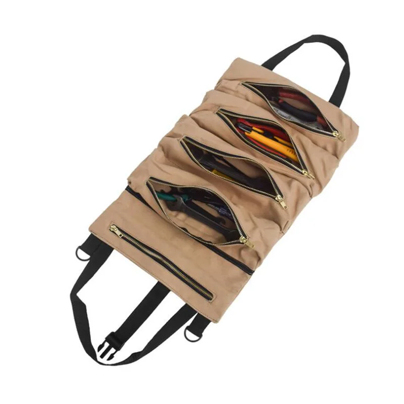 

Автомобильная сумка для хранения, автомобильный комплект, многофункциональная сумка для инструментов, Портативная сумка для инструментов на катушке, холщовая Портативная сумка для хранения, складная сумка для хранения инструментов