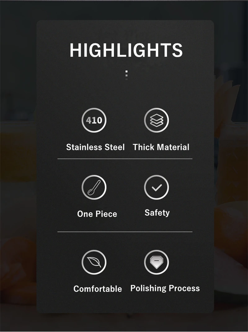 Description Picture 3 of itemLong Handle Stainless Steel Coffee Spoons Tea Milk Ice Cocktail Wine Stirring Teaspoon Mini Scoops Utensils for Kitchen