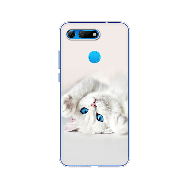 for Honor View 20 V20 Case TPU Funda Soft Silicone Cover For Honor V20 Capa Cute Animal pattern Silicone Phone