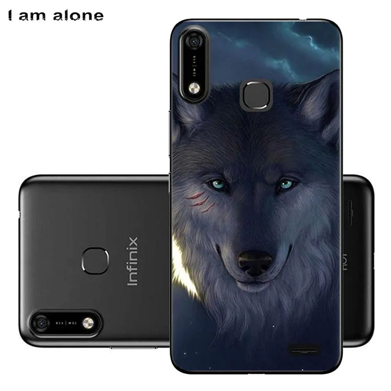 Сумка для телефона I am alone для Infinix Hot 7X624 6,2 дюймов Мягкий ТПУ модные чехлы для мобильных телефонов Infinix Hot 7X624 - Цвет: TPU F41