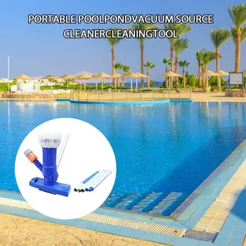 

2020 Swimming Pool Spa Vacuum Jet Suction Head Cleaner Tool Pool Floor Cleaing Brush Garden Pool Vacuum With Rods Pool Tools