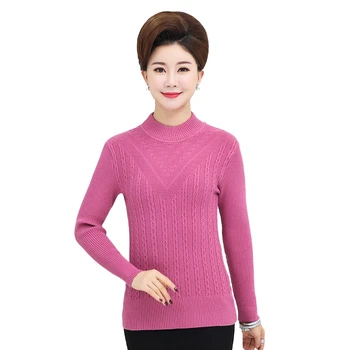 

Womens Sweaters 2020 Winter Tops Turtleneck Sweater Women Pullover Jumper Knitted Sweater Pull Femme Hiver Truien Dames New