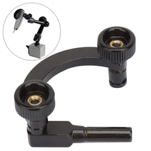 Измерительный инструмент стальной кронштейн циферблат индикатор Прочный гибкий рычаг центральная консоль магнитный держатель Универсальный шатун