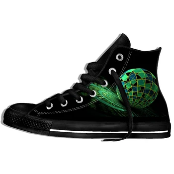 

201 9New Fashion Shoes Custom Sneakers Alien Sphere Fractal Fantasy Colorful Fashion Casual Shoes