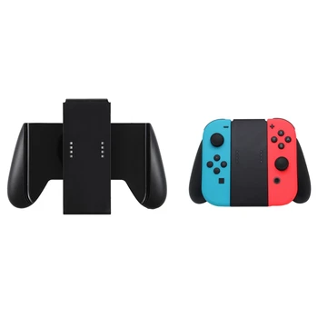 

4Pcs for Nintendo Switch Ns Game Console Silicone Protection Joystick Cap Thumbstick Cover & 1Pcs Hand Grip Stand Holder for Nin