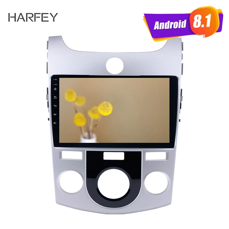 Автомагнитола Harfey 9 &quot Android 8 1 HD 2DIN + 16 ГБ Navi Стерео для KIA Forte MT 2008 2009 2010 2011 2012 GPS
