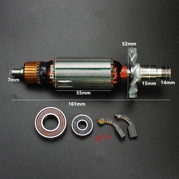 

AC220-240V Armature Rotor Anchor Stator Replace for Makita 3703 Trimming Machine Motor Power Tool Repair Spare Parts