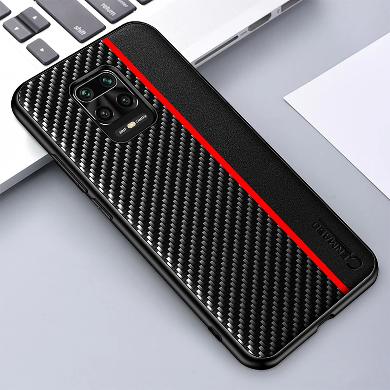 Чехол для Redmi Note 9S 9T Pro из углеродного волокна противоударный защитный чехол Xiaomi Mi