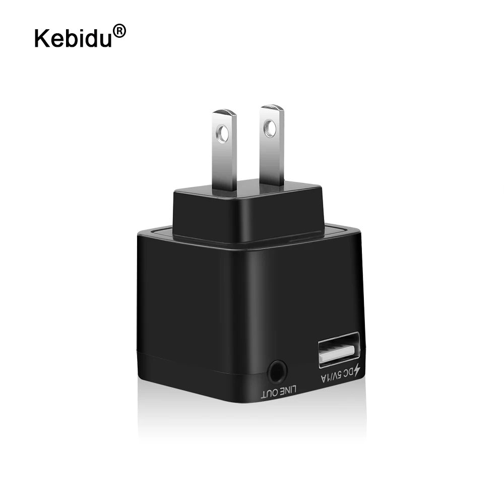 Сетевое зарядное устройство USB A2DP беспроводной Bluetooth-приемник адаптер 3 5 мм AUX