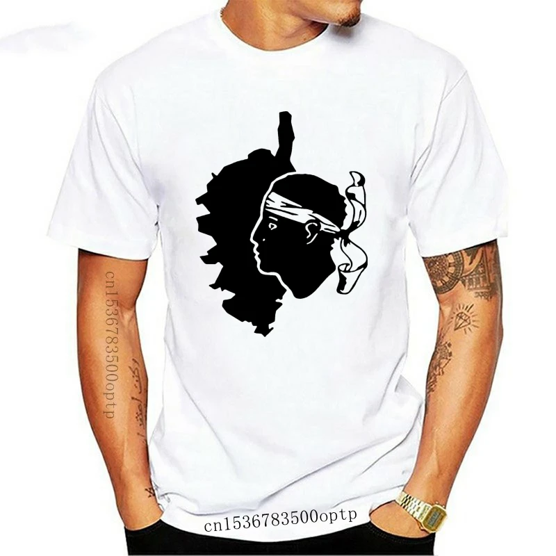 

New SHIRT DRAPEAU CORSE T SHIRT CORSE CADEAU ILE DE BEAUTE CORSICA KORSIKA TEE